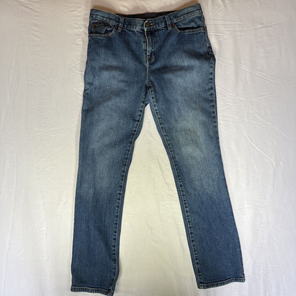 LRL Lauren Jeans Co Ralph Lauren Medium Wash Denim Straight Leg Jeans Size 10 31